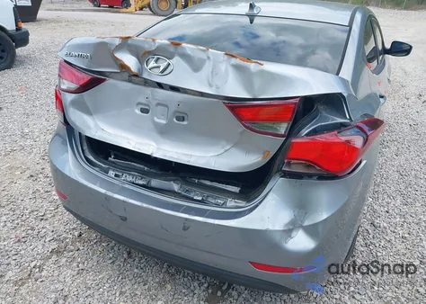 2015 Hyundai Elantra Se from USA, damaged, VIN 5NPDH4AE0FH569843
